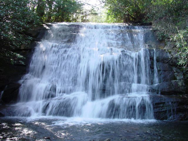 John's Jump Falls, Transylvania County North Carolina