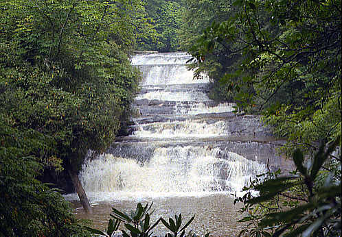 Stairway Falls, Transylvania County North Carolina