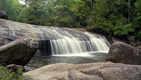 Turtleback Falls, Transylvania County North Carolina