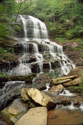 Pearson's Falls, Polk County North Carolina Waterfalls