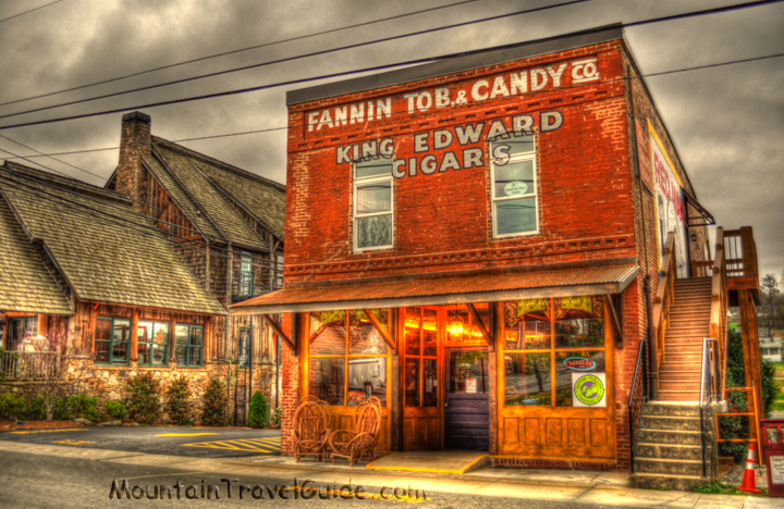 Fannin Tobacco & Candy Company Building, Front View
