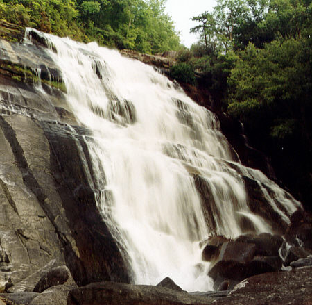 Rainbow Falls, Transylvania County North Carolina