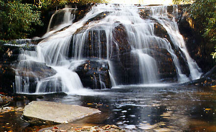 White Owl Falls, Transylvania County North Carolina