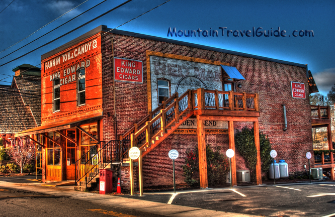 Fannin Tobacco & Candy Company Building, Right Side View