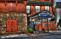 Christy Lee's Courtyard Grille Door