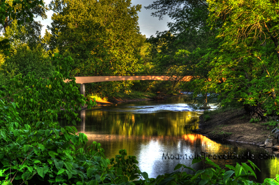 River Walk Bridge, Murphy North Carolina
